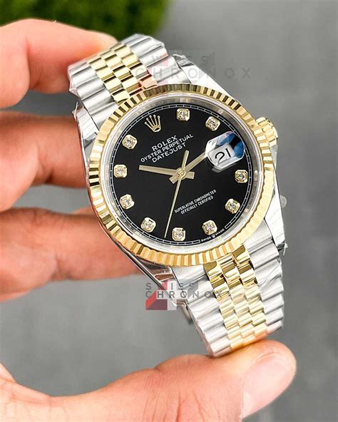 black two tone rolex|Rolex two tone datejust.